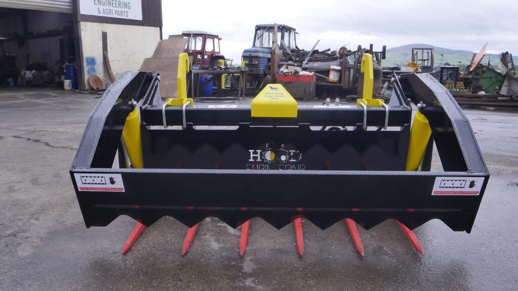 Bale shear front